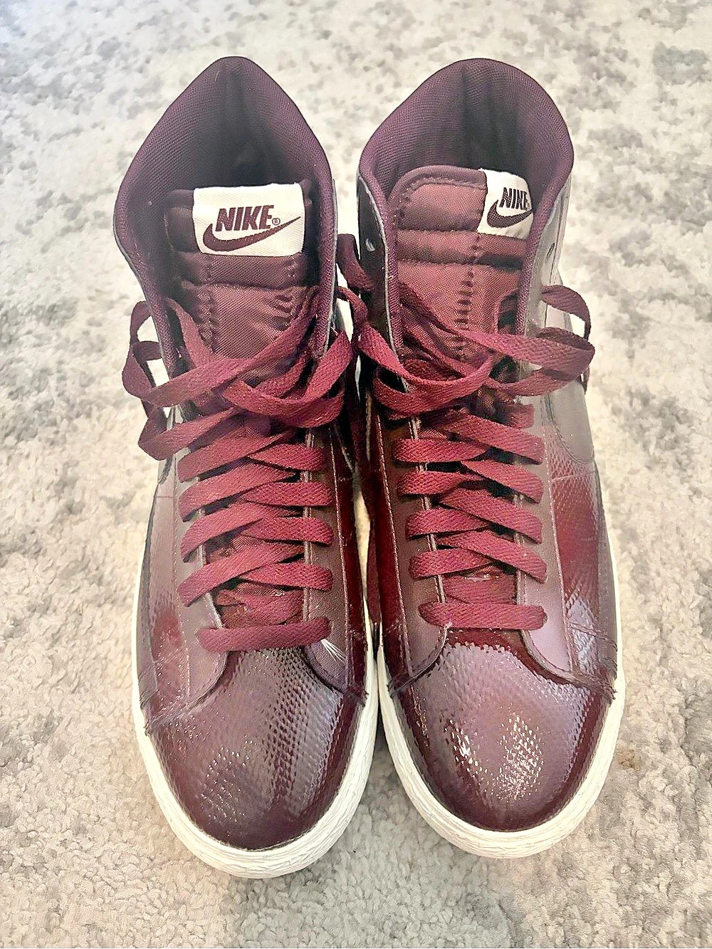 Nike SB Zoom Blazer Mid 'Burgundy Crush' Sneakers